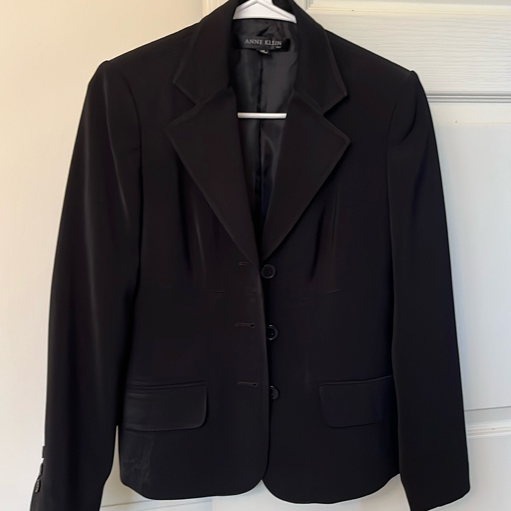 Ann Klein black blazer